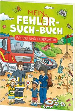 Bild des Verkufers fr Mein Fehler-Such-Buch - Polizei und Feuerwehr : Abwechlungsreiches Rtsel- und Beschftigungsbuch fr Kinder ab 6 Jahren zum Verkauf von Smartbuy