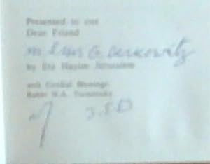 Immagine del venditore per Gesher Hachaim (The Bridge of Life) a treatise on life viewed as a bridge between past and future [signed] venduto da Chapter 1