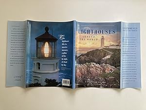 DUST JACKET for Lighthouses Around the World: A Pictorial History