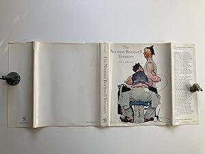 Seller image for DUST JACKET for 'The Norman Rockwell Treasury' for sale by River House Books