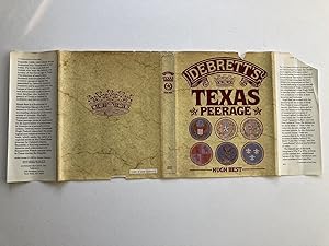 DUST JACKET for 'Debrett's Texas Peerage'