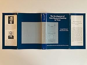 Bild des Verkufers fr DUST JACKET for The Development of State-Chartered Banking in Texas zum Verkauf von River House Books