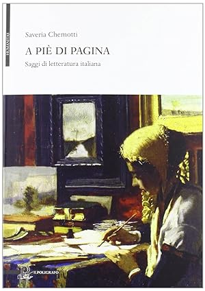 Imagen del vendedor de A pi di pagina. Saggi di letteratura italiana a la venta por Il Salvalibro s.n.c. di Moscati Giovanni
