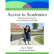 Immagine del venditore per Access to Academics Planning Instruction for K-12 Classrooms with ELLs venduto da eCampus