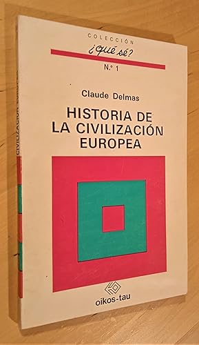 Imagen del vendedor de Historia de la civilizaci�n europea a la venta por Llibres Bombeta