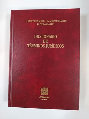 Imagen del vendedor de Diccionario de trminos jurdicos. a la venta por TraperaDeKlaus