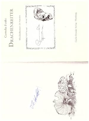 Bild des Verkufers fr CORNELIA FUNKE (1958) dt. Kinder- und Jugendbuchautorin, schrieb u.a. Tintenherz (Tintenwelt-Trilogie) und Drachenreiter, lebt in U.S.A. zum Verkauf von Herbst-Auktionen