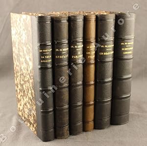 Seller image for Ensemble de 6 volumes des Oeuvres compltes de Charles de Bernard : Le Noeud Gordien - Gerfaut - Le Paravent - Les Ailes d'Icare - Un Beau-Pre - Le Gentilhomme Campagnard. for sale by Bouquinerie Aurore (SLAM-ILAB)