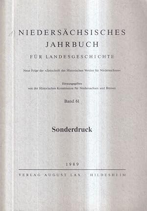 Seller image for Aus Aufstzen und Beitrgen zur niederschsischen Landesgeschichte for sale by Clivia Mueller