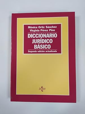 Bild des Verkufers fr Diccionario Jurdico Bsico. Segunda edicin. zum Verkauf von TraperaDeKlaus
