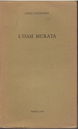 Seller image for L'OASI MURATA COLLANA LE QUATTRO STAGIONI - 29 - for sale by Libreria Rita Vittadello