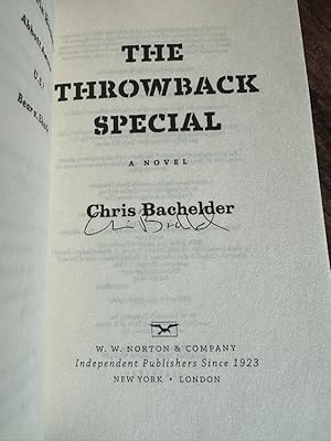 Bild des Verkufers fr The Throwback Special: A Novel zum Verkauf von Queen City Books