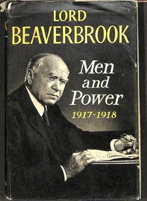 Seller image for Men and power, 1917-1918 for sale by WeBuyBooks