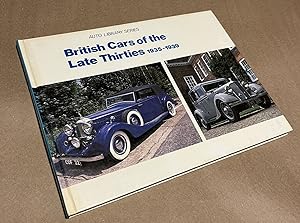Seller image for Book British Cars of the Late Thirties 1935-1939 1986 Ed. B cond. for sale by RPM-AUTOMOBILIA