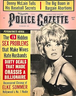 National Police Gazette July 1969 (Elke Sommer cover)