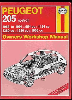 Peugeot 205 (petrol) Owner's Workshop Manual. OWM932