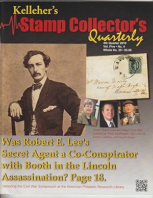 Imagen del vendedor de Kelleher's Stamp Collector's Quarterly; 4th Quarter 2019; Volume V, Number 4; Whole Number 20 a la venta por Ray Dertz