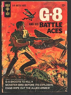 G-8 and His Battle Aces #1 1966-Gold Key-Based on the famous Pulp Magazine series -1966-FR