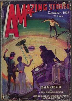 Image du vendeur pour AMAZING Stories: December, Dec. 1937 mis en vente par Books from the Crypt