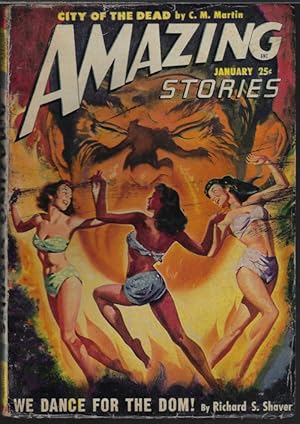 Image du vendeur pour AMAZING Stories: January, Jan. 1950 mis en vente par Books from the Crypt