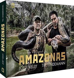 Imagen del vendedor de Bildband: Amazonas ? Reise zum Rio Javari: Till Lindemann und Joey Kelly befahren mit dem Kanu den Grenzfluss zwischen Kolumbien, Brasilien und Peru auf der Suche nach dem Mythos Amazonas a la venta por getbooks GmbH