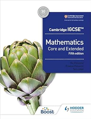 Seller image for Cambridge IGCSE Core and Extended Mathematics Fifth edition: Hodder Education Group for sale by WeBuyBooks 2