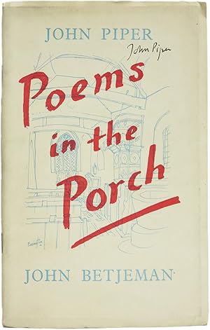 Image du vendeur pour Poems in the Porch. mis en vente par Ogawa Tosho,Ltd. ABAJ, ILAB