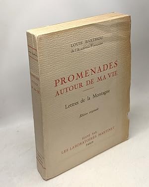 Seller image for PROMENADES AUTOUR DE MA VIE lettres de la montagne for sale by crealivres