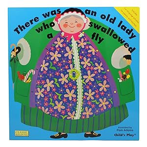 Seller image for THERE WAS ON OLD LADY WHO SWALLOWED A FLY Classic Books with Holes Big Book for sale by Imosver