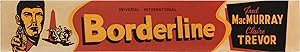 Seller image for Borderline (Original mini-banner poster for the 1950 film) for sale by Royal Books, Inc., ABAA