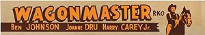 Wagon Master [Wagonmaster] (Original mini-banner poster for the 1950 film)