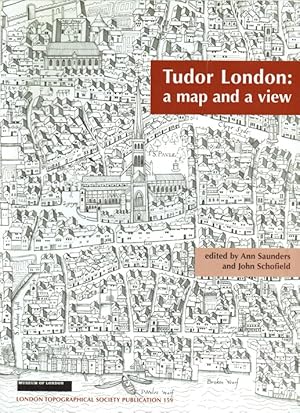 Seller image for TUDOR LONDON: A MAP AND A VIEW for sale by Paul Meekins Military & History Books