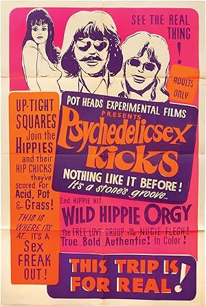 Seller image for Psychedelic Sex Kicks (Original poster for the 1967 film) for sale by Royal Books, Inc., ABAA
