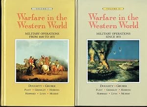 Imagen del vendedor de WARFARE IN THE WESTERN WORLD (TWO VOLUME SET) a la venta por Paul Meekins Military & History Books