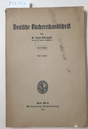 Deutsche Büchereihandschrift :