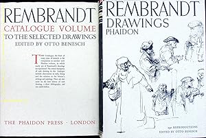 Image du vendeur pour Rembrandt. Selected Drawings + Catalogue Volume to the Selected Drawings. mis en vente par Antiquariat Bebuquin (Alexander Zimmeck)