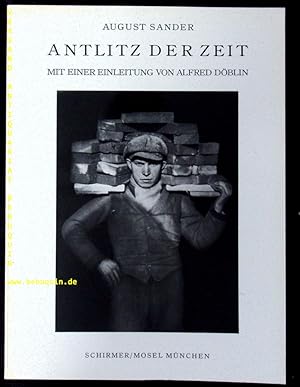 Bild des Verkufers fr Antlitz der Zeit. Mit einer Einleitung von Alfred Dblin. zum Verkauf von Antiquariat Bebuquin (Alexander Zimmeck)