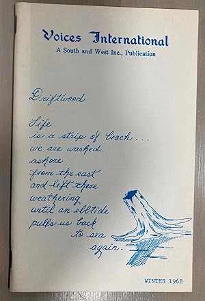 Immagine del venditore per Voices International: an International Literary Quarterly of the Arts Vol. 2, N. 4 Winter February 14, 1968 venduto da biblioboy