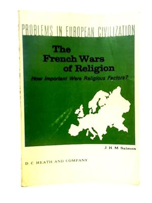 Bild des Verkufers fr The French Wars of Religion zum Verkauf von World of Rare Books