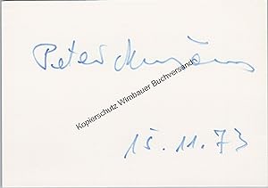 Bild des Verkufers fr Original Autogramm Peter Musus STAR TREK /// Autograph signiert signed signee zum Verkauf von Antiquariat im Kaiserviertel | Wimbauer Buchversand