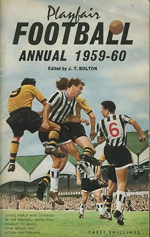 Image du vendeur pour PLAYFAIR FOOTBALL ANNUAL 1959-60 mis en vente par Sportspages