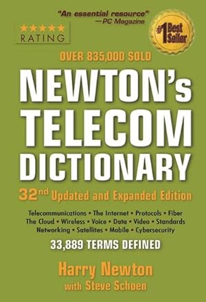 Seller image for Newton's Telecom Dictionary for sale by GreatBookPrices