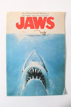 Imagen del vendedor de Jaws Official Souvenir Brochure a la venta por Hyraxia Books. ABA, ILAB