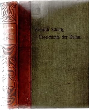 Imagen del vendedor de Urgeschichte der Kultur. Mit 434 Abbildungen im Text, 8 Tafeln in Farbendruck, 15 Tafeln in Holzschnitt und Tontzung und 1 Kartenbeilage a la venta por Antikvariat Valentinska