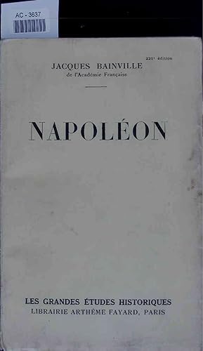 Image du vendeur pour Napoleon. AC-3637 mis en vente par Antiquariat Bookfarm