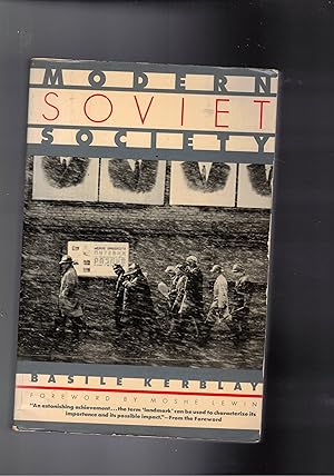 Bild des Verkufers fr Modern soviet society. zum Verkauf von Libreria Gull