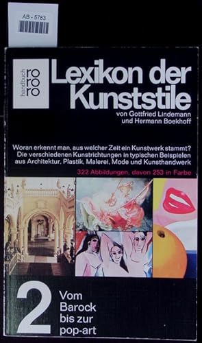 Image du vendeur pour Vom Barock bis zur Pop-art. 2. Bd mis en vente par Antiquariat Bookfarm
