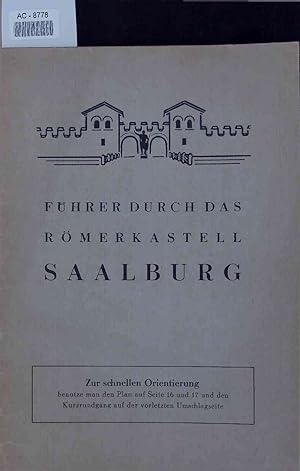 Seller image for Fhrer Durch das Rmerkastell Saalburg. 17. Auflage for sale by Antiquariat Bookfarm
