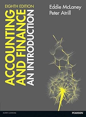 Immagine del venditore per Accounting and Finance: An Introduction 8th edition venduto da WeBuyBooks
