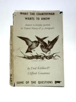 Image du vendeur pour What the Countryman Wants to Know mis en vente par World of Rare Books